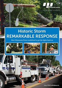 Minnesota Power 2016 Windstorm Booklet